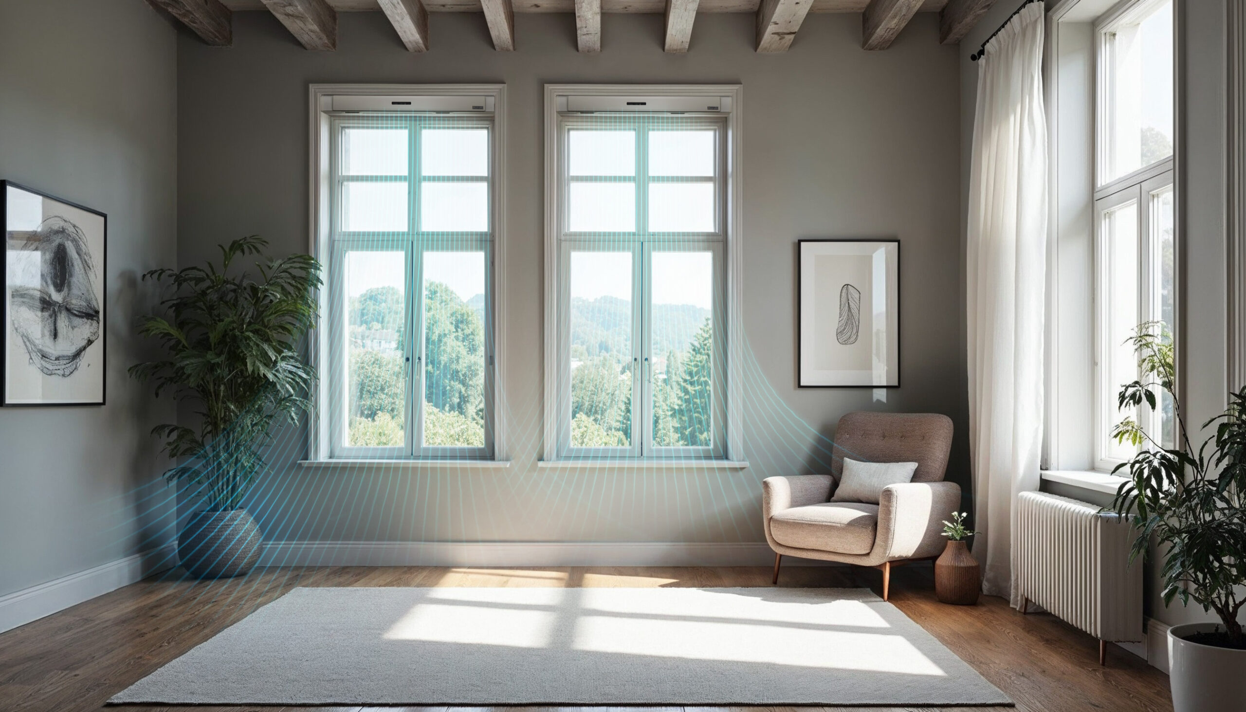 Sistemi di ventilazione meccanica controllata Thesan Aircare per casa e ufficio