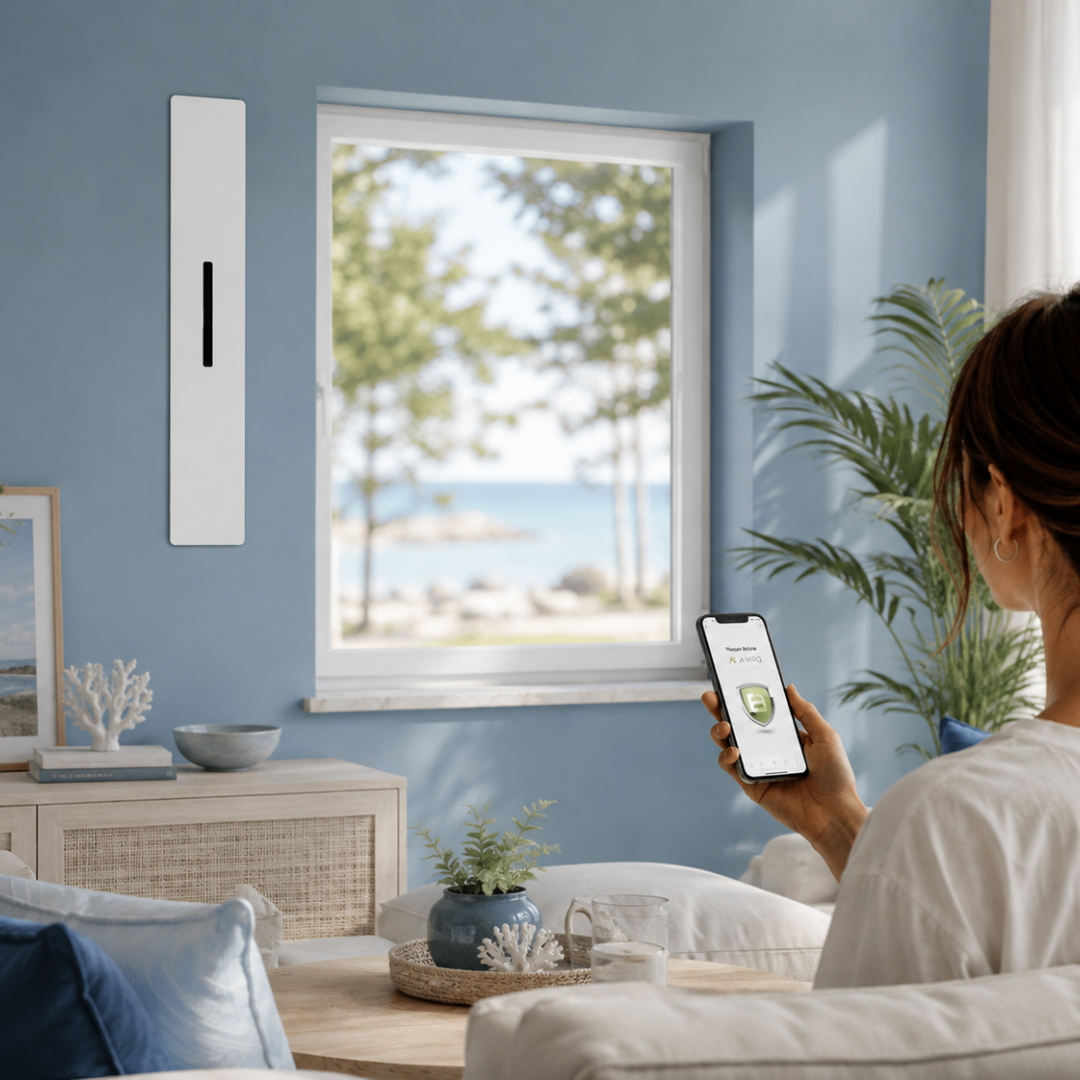 VMC Aircare ES Plus con controllo tramite app smartphone